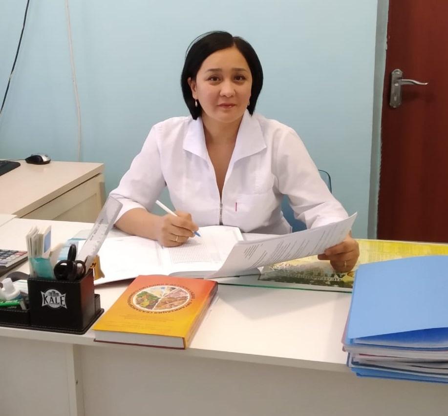медицинская сестра Тохтаева Фаридям Кахримановна